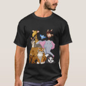 Zoo Animals Wildlife Dayee family T-shirt (Voorkant)