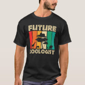 Zoo Animals Wildlife Zoology Student Future Zool T-shirt (Voorkant)