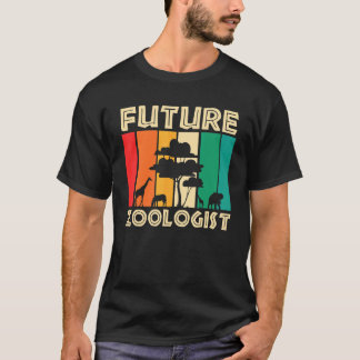 Zoo Animals Wildlife Zoology Student Future Zool T-shirt