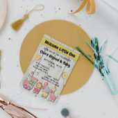 Zoo Baby shower Uitnodiging