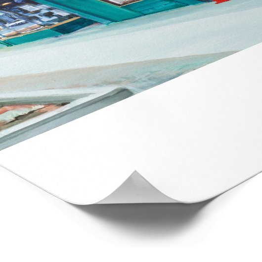 Zoo Bar-poster Poster (Hoek)