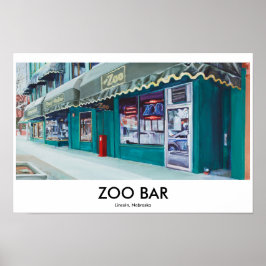 Zoo Bar-poster Poster