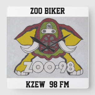 ZOO    BIKERKZEW 98 FM VIERKANTE KLOK
