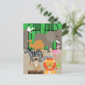 Zoo Briefkaart (Staand voorkant)