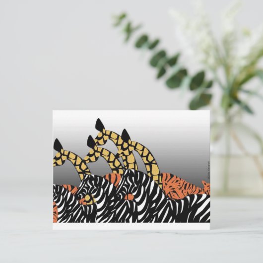 Zoo Briefkaart (Staand voorkant)