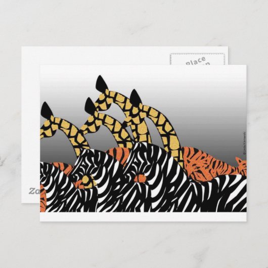 Zoo Briefkaart (Voorkant / Achterkant)