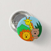 "Zoo"-Button Ronde Button 3,2 Cm (Voorkant /achterkant)