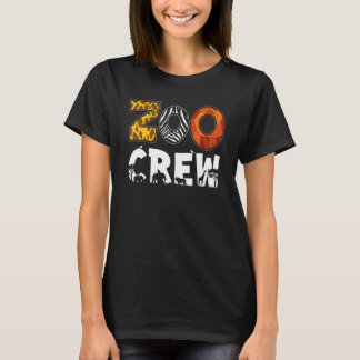 Zoo Crew Animal Print For Zookeeper Kids Mens Wome T-shirt
