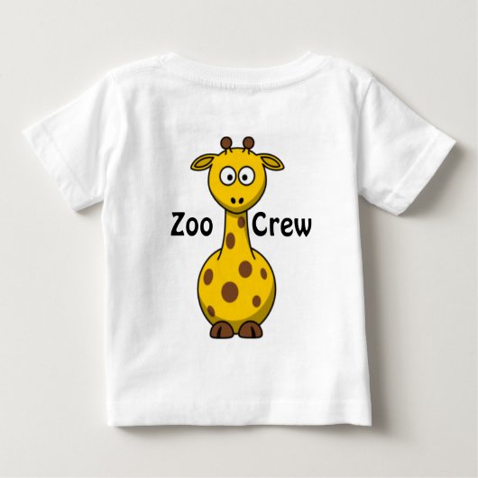 Zoo Crew-Giraffe (Achterkant)