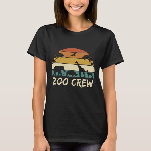 Zoo Crew Matching Family Matching, Mama Brother T-shirt (Voorkant)