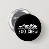 Zoo Crew Ronde Button 5,7 Cm (Voorkant /achterkant)