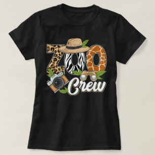 Zoo Crew Safari Dieren Wildlife Field Trip T-shirt