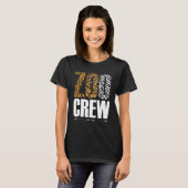 Zoo Crew Safari Zoologist Animals T-shirt (Voorkant volledig)