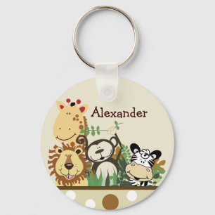 ZOO CREW (Tan) Favor of Name Tag Sleutelhanger