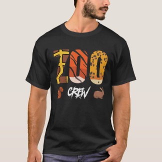 Zoo Crew Wilde Dieren Zoo Groep T-shirt