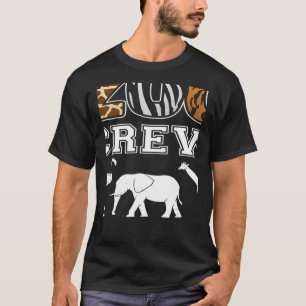 Zoo Crew Zoos dierentuin Houder Zookeeper T-shirt