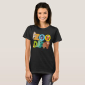 Zoo Day Family, eerste dierentuin excursie Safari  T-shirt (Voorkant volledig)