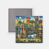 Zoo Dream 2 Magneet (Voorkant / Achterkant)