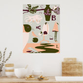 Zoo dream poster (Keuken)