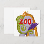 Zoo! Feestdagenkaart (Voorkant / Achterkant)