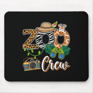 Zoo Giraffe Crew Safari Animal Zoo Keeper Kinder F Muismat