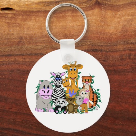 ZOO Girl Sleutelhanger (Voorkant)