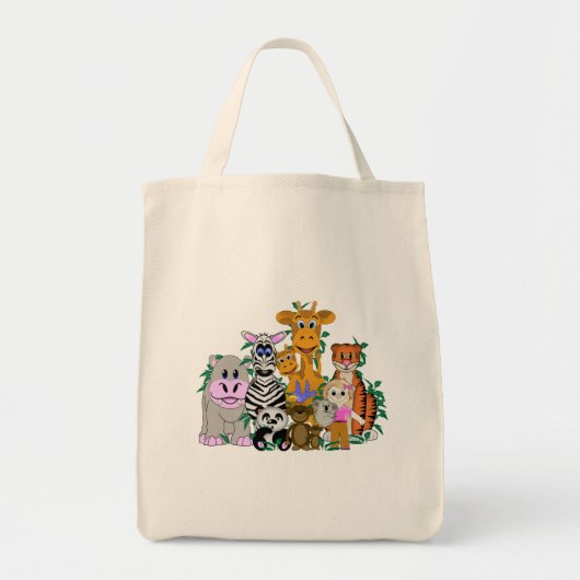 ZOO Girl Tote Bag (Voorkant)