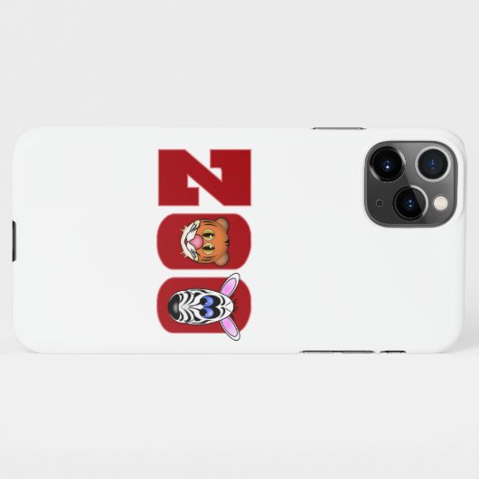 ZOO iPhone CASE Hoesje (Achterkant horizontaal)