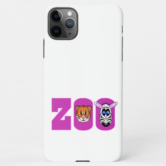 ZOO iPhone CASE Hoesje (Achterkant)