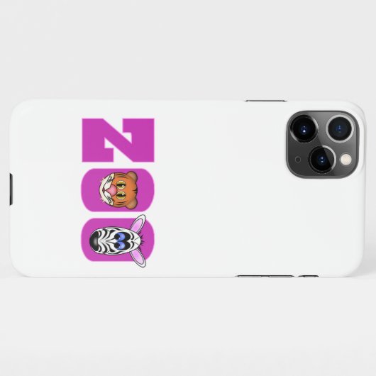 ZOO iPhone CASE Hoesje (Achterkant horizontaal)