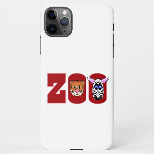 ZOO iPhone CASE iPhone Hoesje (Achterkant)