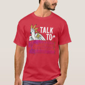 Zoo Kakadu vogel grappig T-shirt (Voorkant)