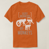 Zoo Keeper Chimpanzee Animal Monkey T-shirt (Design voorkant)