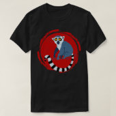 Zoo Keeper Dierencadeau Madagascar Lemur T-shirt (Design voorkant)