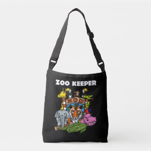 Zoo Keeper Dierenvriend Party Crossbody Tas