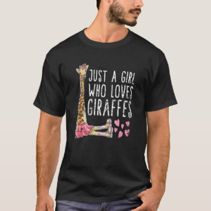 Zoo Keeper Dierenvriend Women Gift Giraffe T-shirt