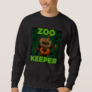 Zoo Keeper Funny Jungle Monkey Animal Lover Men Wo Trui