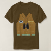Zoo Keeper Halloween Costume Diy Oerwoud Safari Ep T-shirt (Design voorkant)