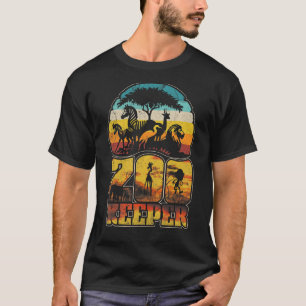 Zoo Keeper Halloween Costume Zookeeper Safari Anim T-shirt
