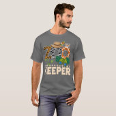 Zoo Keeper Halloween Party Safari Zookeeper T-shirt (Voorkant volledig)