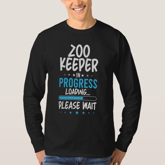 Zoo Keeper in uitvoering T-shirt (Voorkant)