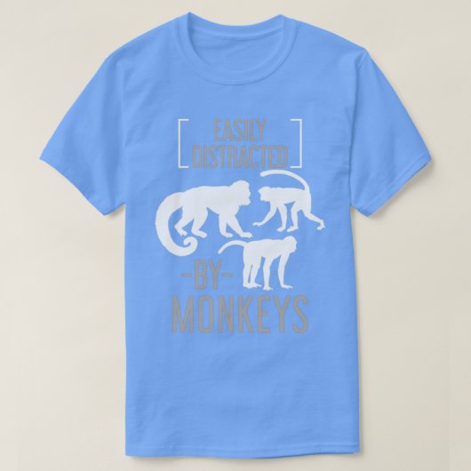 Zoo Keeper Monkey Lover Gift Monkey T-shirt (Design voorkant)