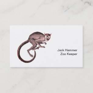Zoo Keeper Visitekaartje