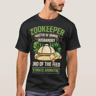 Zoo Keeper Zookeeper Animal Keeper Zoology Student T-shirt