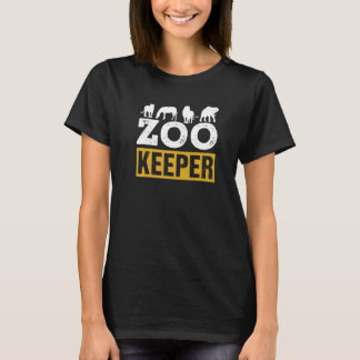Zoo Keeper Zookeeper Job Keeping Zookeepping T-shirt