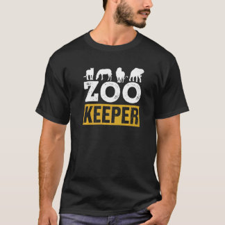 Zoo Keeper Zookeeper Job Keeping Zookeepping T-shirt