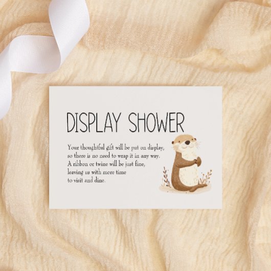 Zoo Kwekerij Dieren Baby Weergave Douche Notitiekaartje