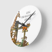 Zoo Lion De Koning van het Oerwoud Klok (Hoek)