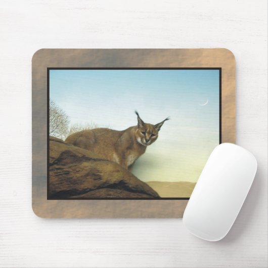 zoo lynx 2 muismat (Met muis)