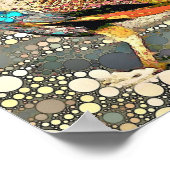 Zoo Peacock Poster (Hoek)